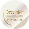 Víno získalo PLATINOVOU medaili na výstavě Decanter